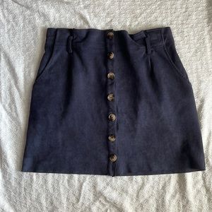 SALE 3 for $15 Faux Suede Skirt